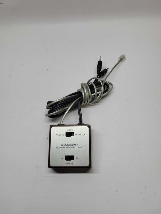 Archer Telephone Recording Control Model 43-236A Record Switch