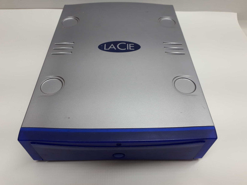 Vintage LaCie CD Re-Writer USB Blue 701814 &