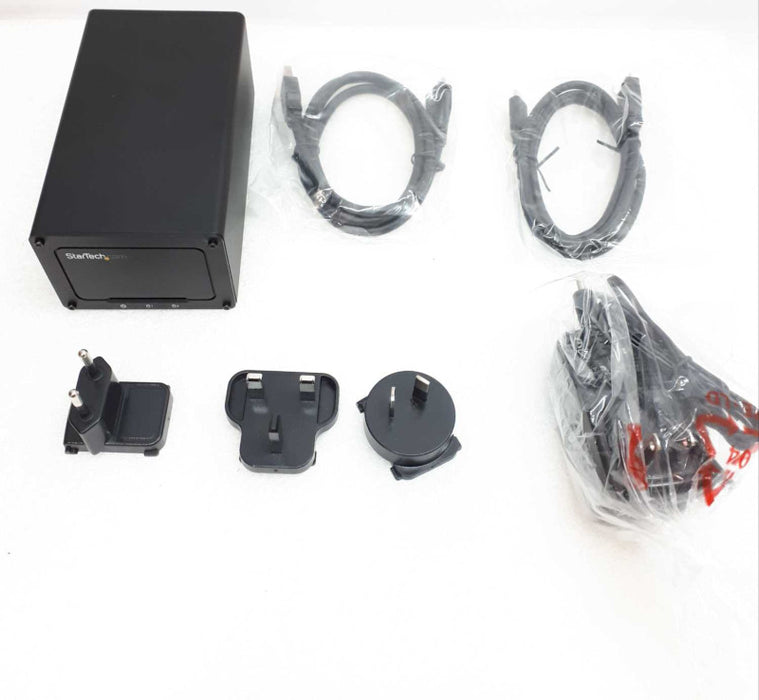 StarTech USB 3.1 (10Gbps) External Enclosure for Dual 2.5\\" SATA Drives  :