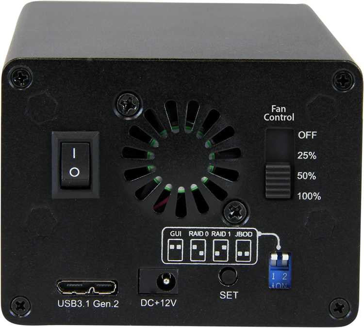 StarTech USB 3.1 (10Gbps) External Enclosure for Dual 2.5\\" SATA Drives  :
