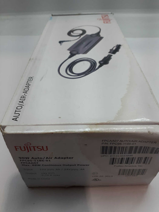 New Fujitsu 90W 19V Auto Air Adapter FPCAA07 FPC95-1186-01 &