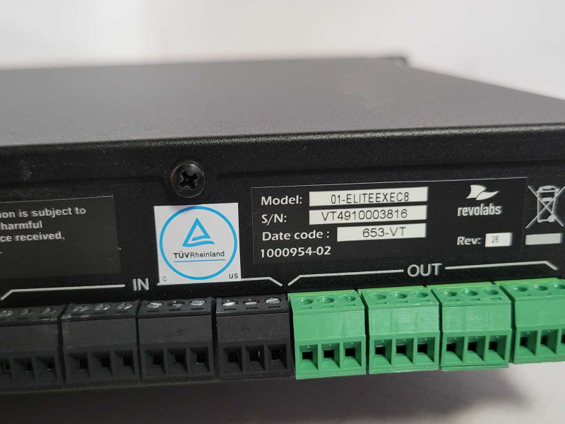 Revolabs Executive Elite Base Pack Digital System, 01-ELITEEXEC8, Read _