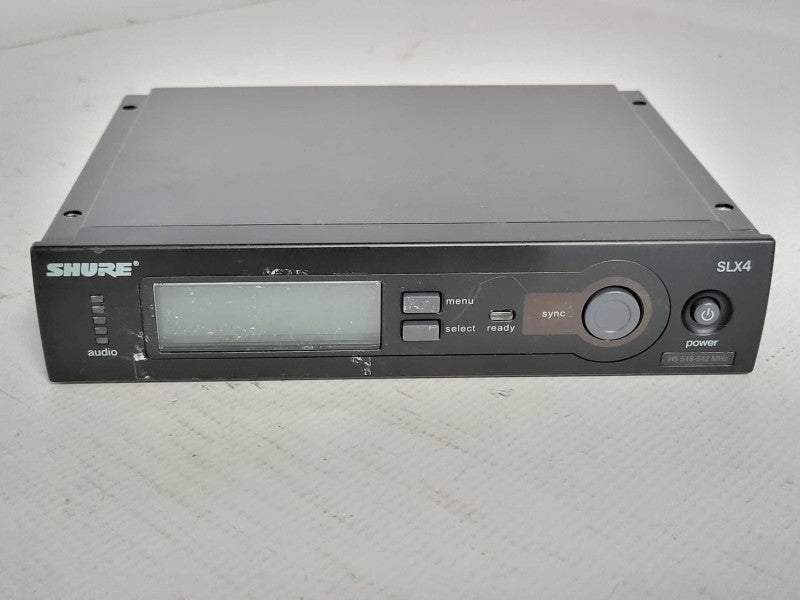 Shure SLX4 Wireless Receiver (H5 518-542MHz) Q_