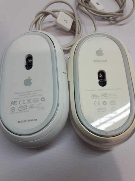 Assorted Apple mice, pads and key board &