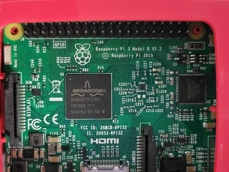 Raspberry Pi 3 model B v1.2 - No AC Adapter, No SD Card, Read Q_