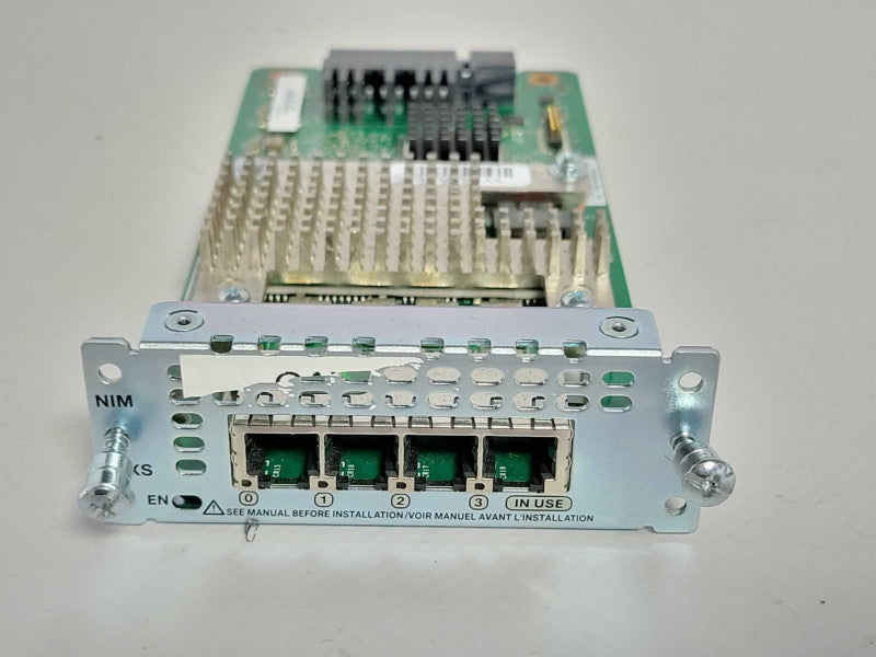 CISCO NIM-4FXS 4-port Network Interface Module FXS for ISR 4000 _