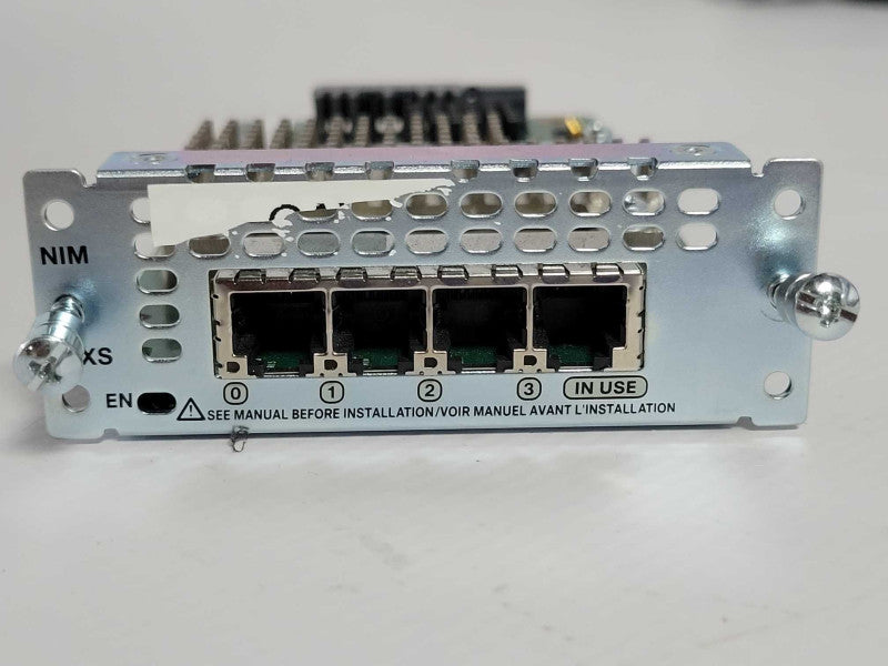 CISCO NIM-4FXS 4-port Network Interface Module FXS for ISR 4000 _