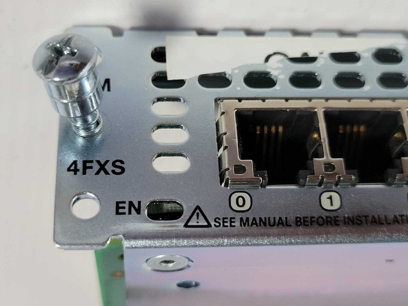CISCO NIM-4FXS 4-port Network Interface Module FXS for ISR 4000 _