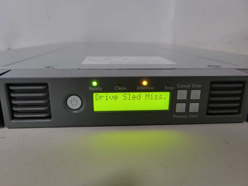 HP 435243-002 1/8 G2 Tape Autoloader Chassis, Read _
