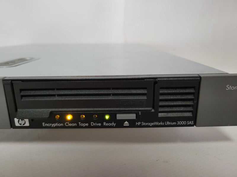 HP Storageworks EJ014A 403721-003 Chassis w/ 2x Ultrium 3000 SAS LTO 5 Drives _