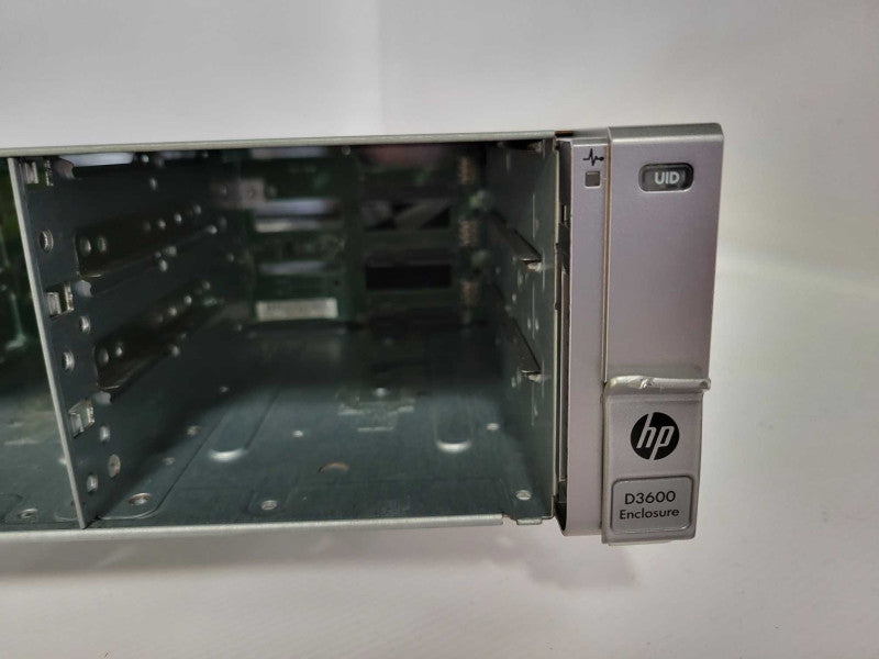 HP QW968 D3600 12-BAY LFF STORAGE CHASSIS 739722-001, 2x Controller, 2x PSU Q_