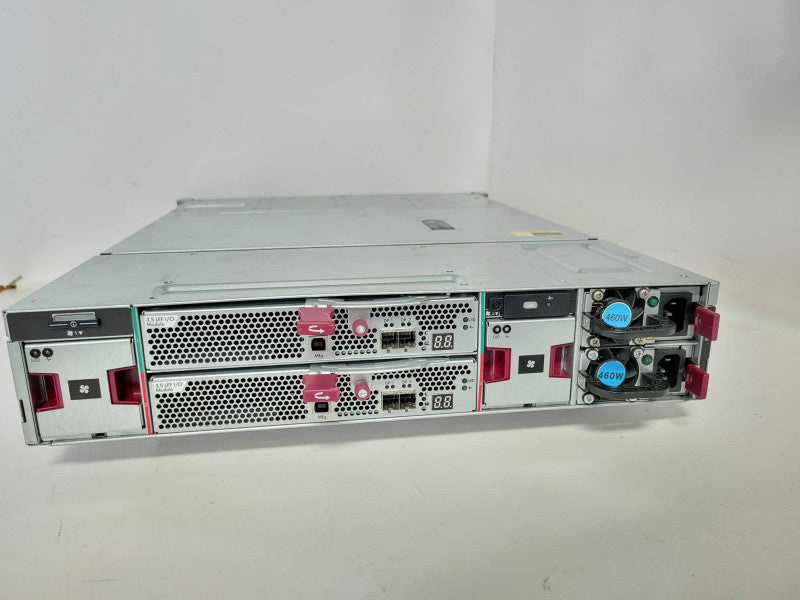HP QW968 D3600 12-BAY LFF STORAGE CHASSIS 739722-001, 2x Controller, 2x PSU Q_