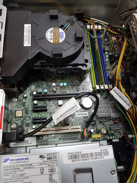 Lenovo Thinkcenter M725s - AMD Ryzen Pro 2400G with Radeon vega, 8gb ddr4