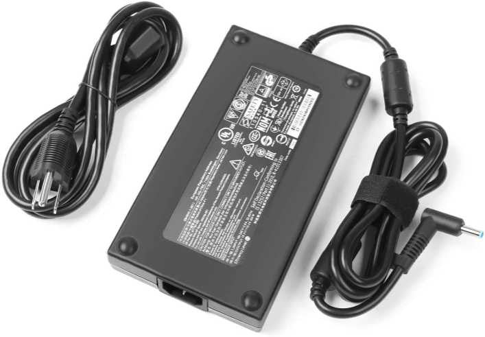 Genuine HP 19.5V 200W AC Adapter Charger HP Omen Slim Blue Tip -