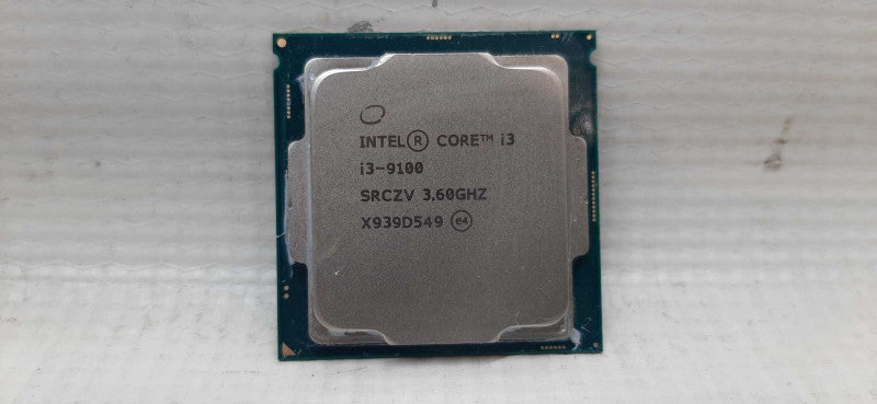 Intel i3-9100 CPU 4C/4T 3.6Ghz Base 4.2Ghz Boost AS-IS UNTESTED @