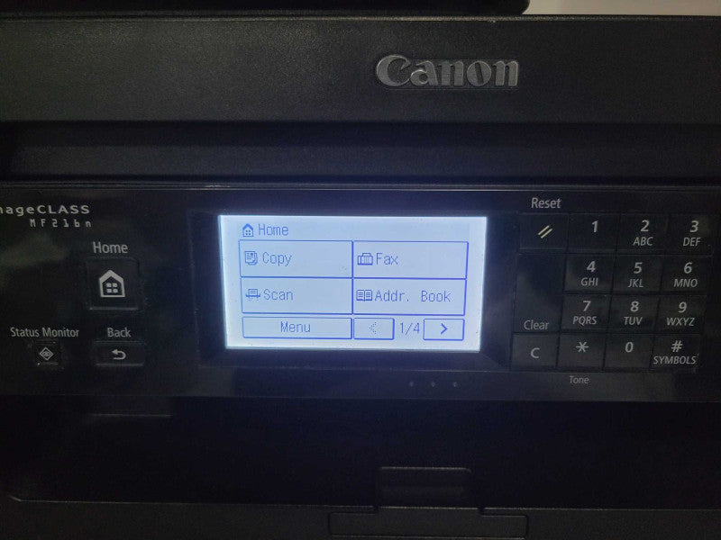 Canon imageClass MF216n monochrome laser multifunction printer Read _