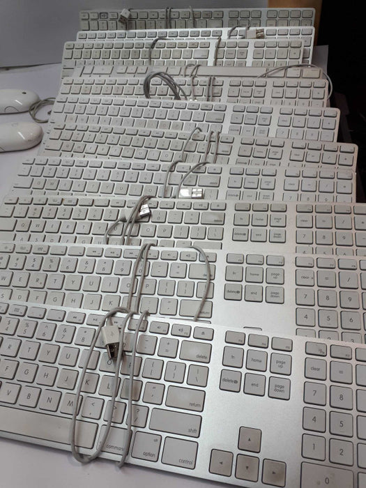 Assorted Apple Mice and Keyboards &