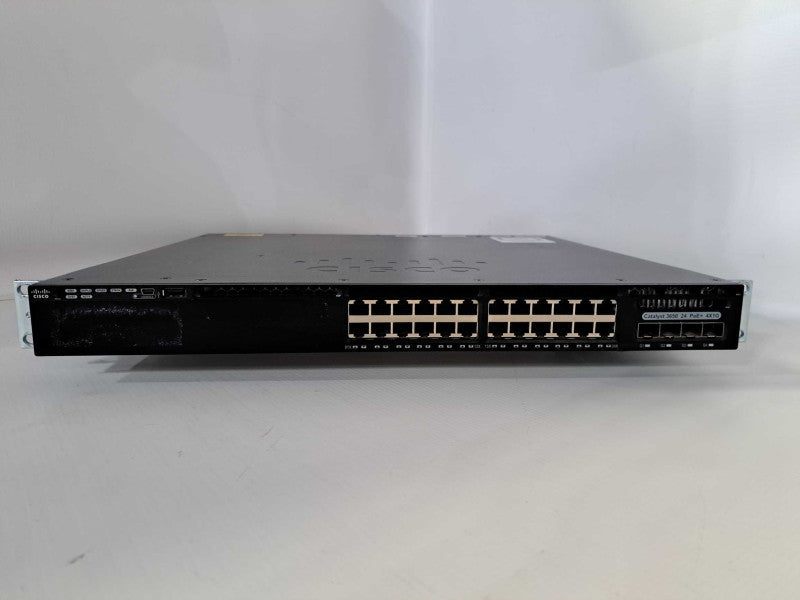 Cisco WS-C3650-24PS-L 24-Port PoE+ 3650 Switch w/ 1x AC Power )