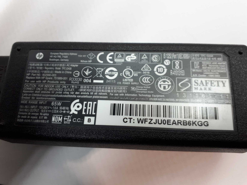 GENUINE HP 19.5V 3.33A 65W AC Power Adapter Fat Tip for laptop  Q&