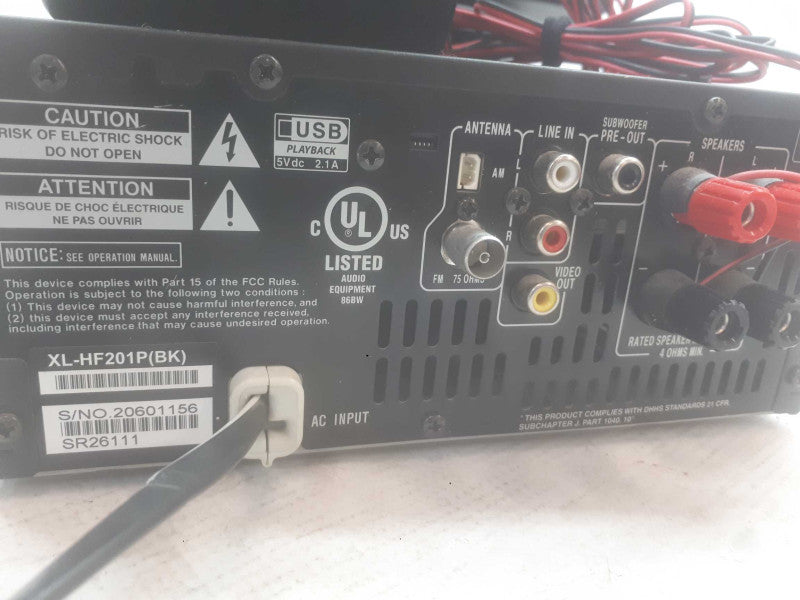 Sony HI FI Component System XL-HF201