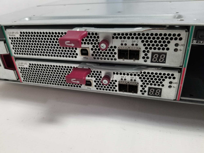 HP D3600 enclosure - 2x Controllers QW968-04402 - no psu - 1x fan #