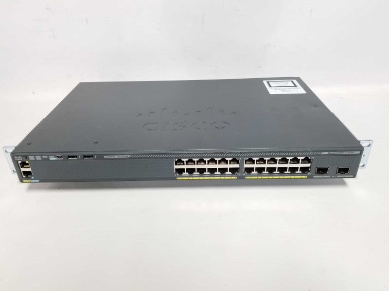 Cisco WS-C2960X-24TD-L Catalyst 2960-X Series 24 GigE 2 x 10G SFP+Port Switch #