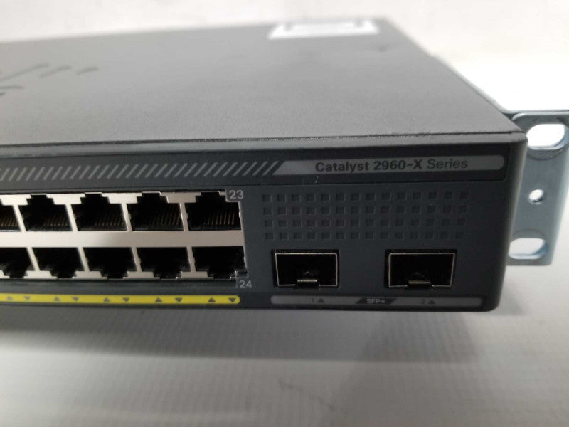 Cisco WS-C2960X-24TD-L Catalyst 2960-X Series 24 GigE 2 x 10G SFP+Port Switch #