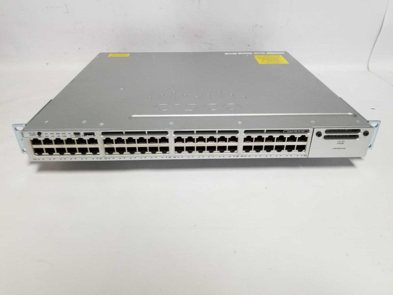 Cisco Catalyst WS-C3850-48P-S PoE+ 48-Port Switch - Blank Module - See Photos #