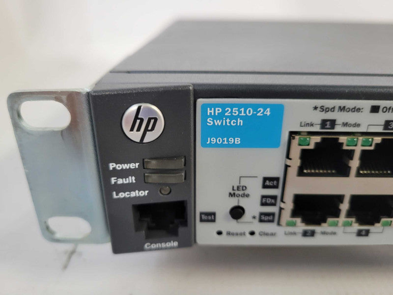 HP 2510-24 ProCurve 24-Port 10/100 Switch + 2x Dual Personality + 2x SFP J