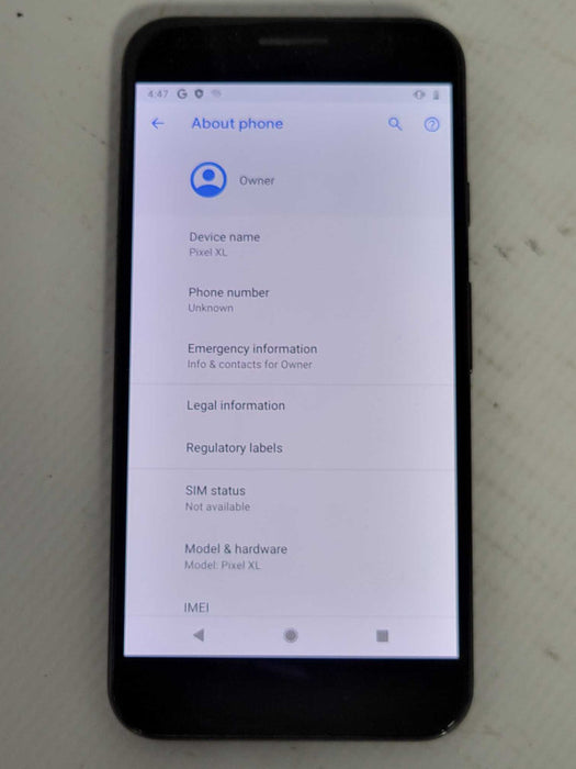 Google Pixel XL 32GB Smartphone, Read _