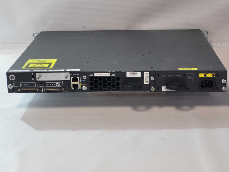 Cisco WS-C3750E-48PD 48 port gigabit POE Network Switch  -