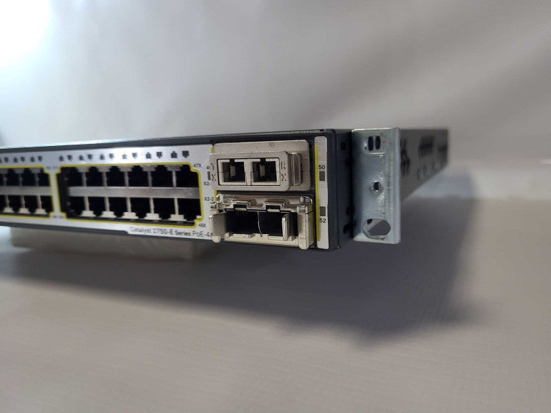 Cisco WS-C3750E-48PD 48 port gigabit POE Network Switch  -