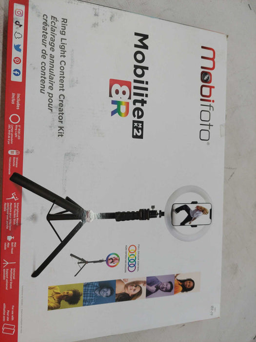 MobiFoto Mobilite Mk2 8R Ring Light Content Creator Kit Q