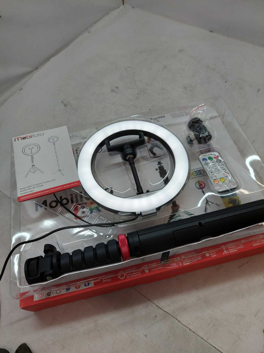 MobiFoto Mobilite Mk2 8R Ring Light Content Creator Kit Q