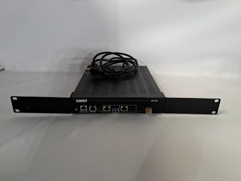 MRV OS-904 2 TRI-MODE 100FX/1000FX SFP OR RJ45 10/100/1000BASET + 2 SFP Q)