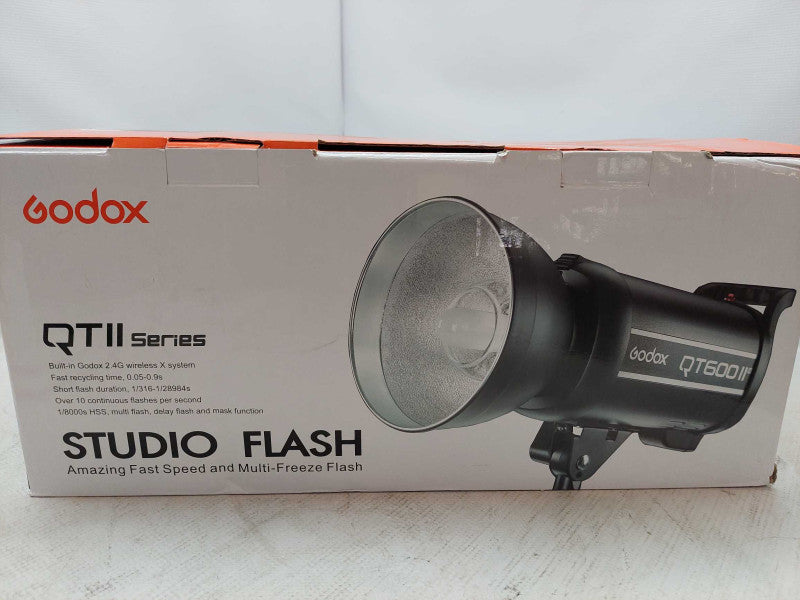 Godox QTII Series Studio Flash Model: QT600IIM-110V