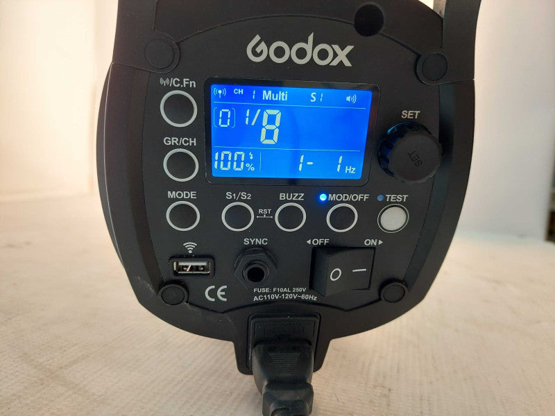 Godox QTII Series Studio Flash Model: QT600IIM-110V