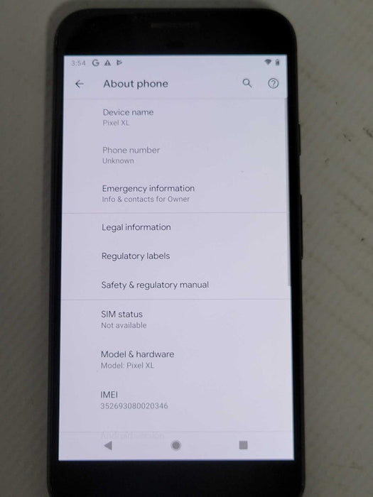 Google Pixel XL 32GB Unlocked Smartphone Q_