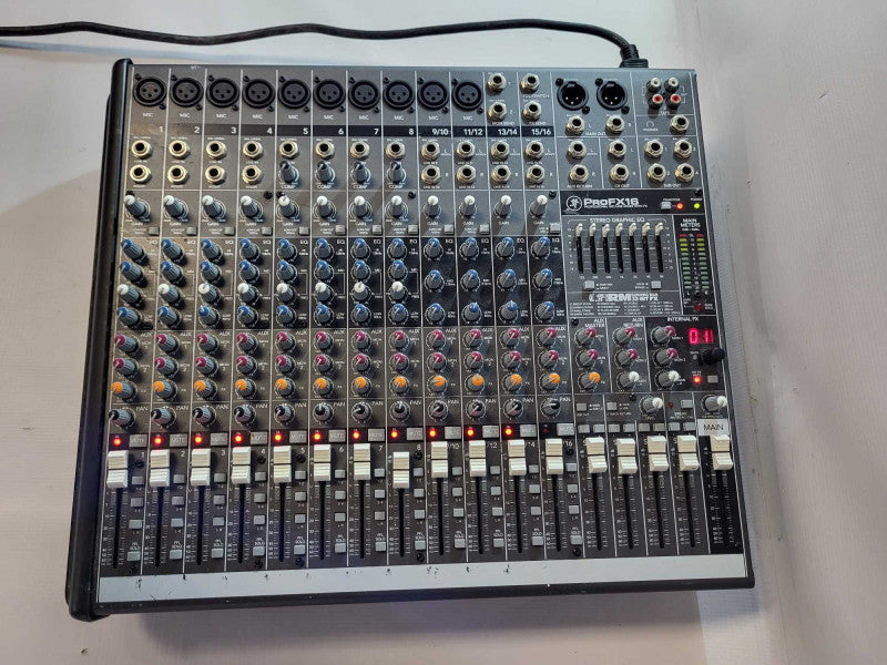 Mackie ProFX16 16-Channel Effects Mixer - AS-IS - READ  -