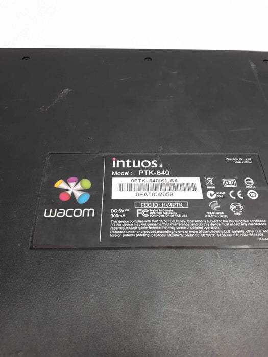 Wacom Intuos 4 Medium Pen Tablet PTK640 Q&