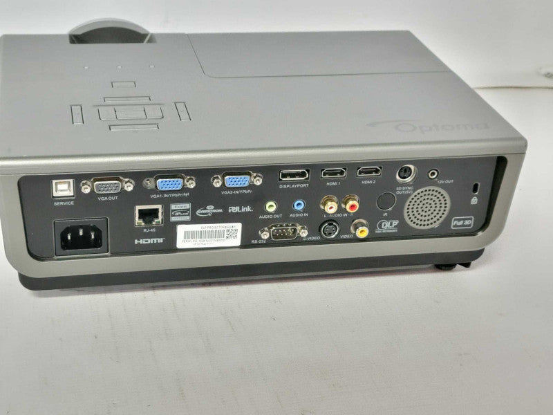 Optoma DAEHUZZ Full 3D DLP Projector HDMI/Display/VGA, 762 Lamp Hours _