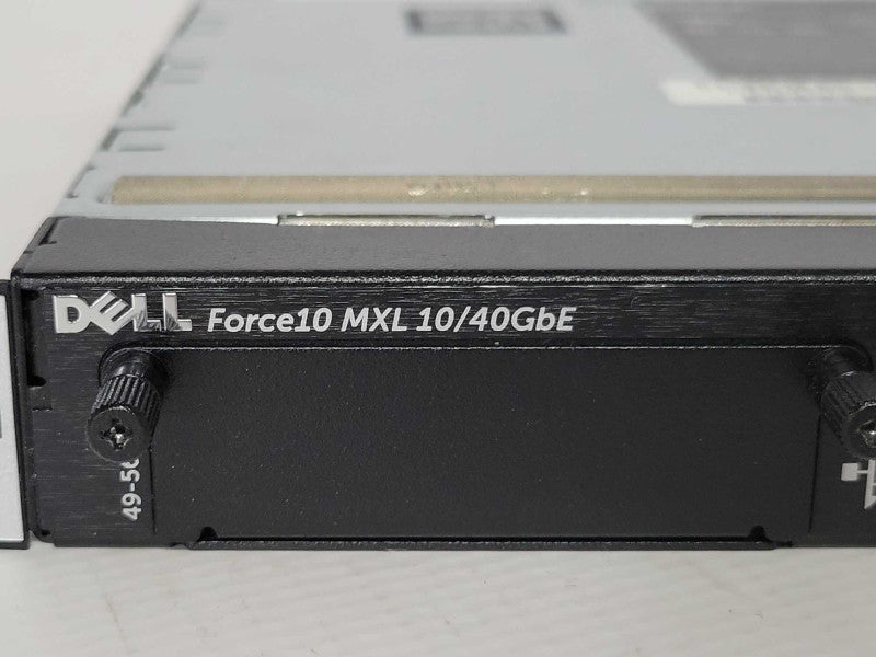 Dell Force10 MXL 10/40GbE 2 Port QSFP+ with 4 Port 10GbE Module 01C01H Q_