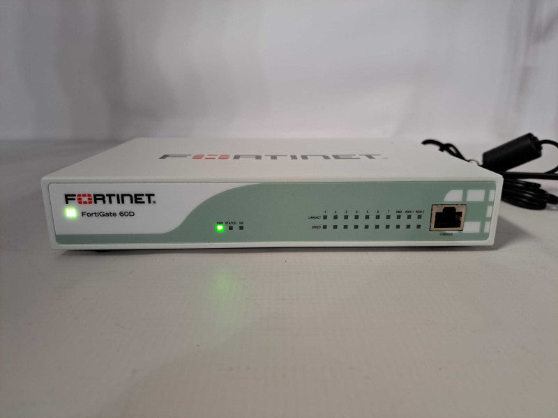 Fortinet FG-60D Fortigate-60D Firewall Security Appliance )