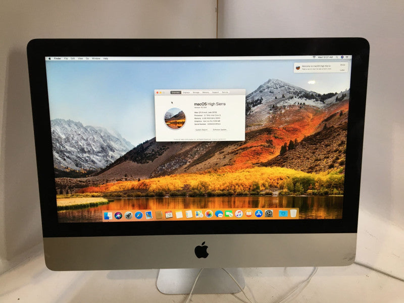 Apple iMac 21.5-inch Intel Core i5-4570R @ 2.7 GHz 8GB RAM 1TB HDD