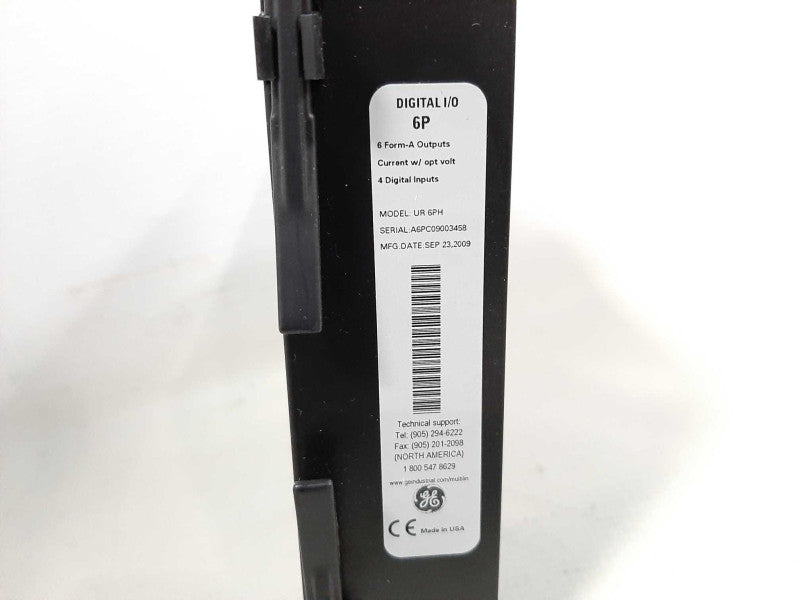 General Electric (GE) UR 6PH Multilin Digital I/O Module READ Q$