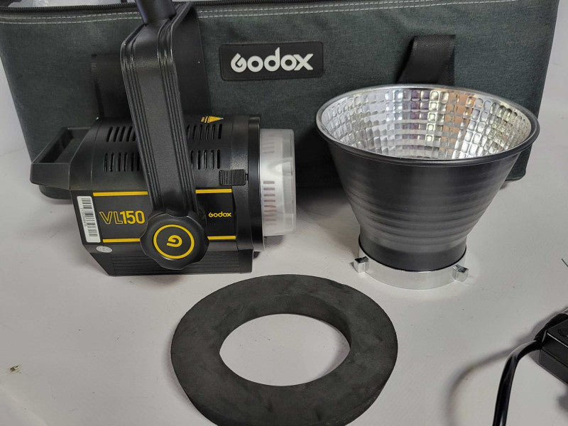 Godox VL150 VL-150 5600K Daylight Studio Continuous LED Video Light Lamp Read _