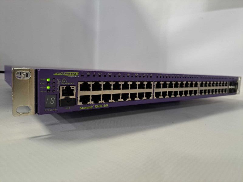 Extreme Networks Summit X460-48t 48-Port Gigabit Switch 1x PSU Q)