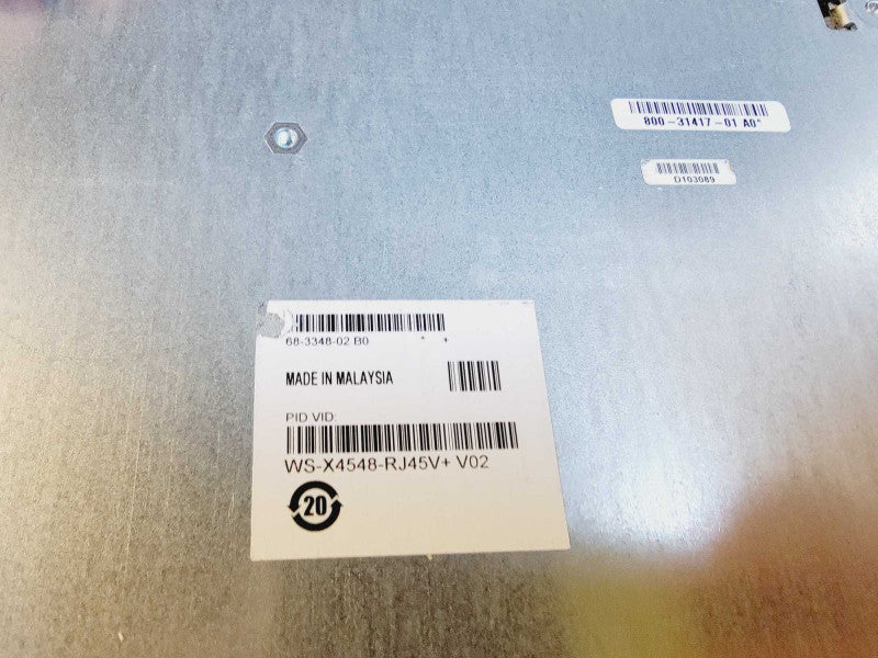 Cisco Line Card (WS-X4548-RJ45V) 48-Ports Plug-in Module Switch Q(