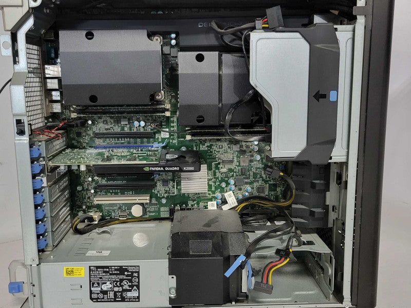 Dell Precision T5610, 2x Xeon E5-2620v2 2.1GHz, 64GB DDR3, Quadro K2000 GPU _