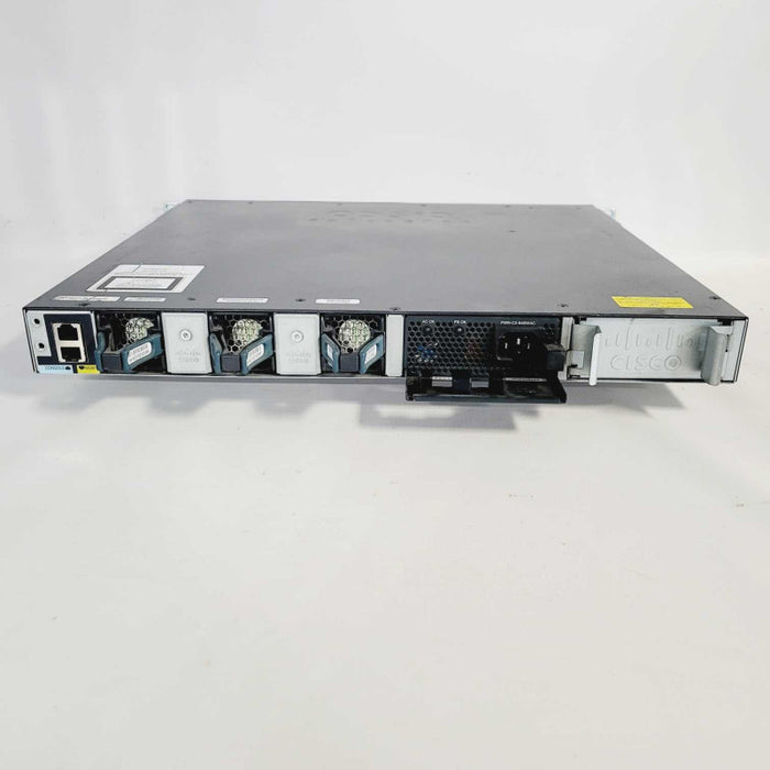 Cisco WS-C3650-24PS-S 24 Port 1GbE POE+ IP Base L3 Managed Ethernet 1U Switch =